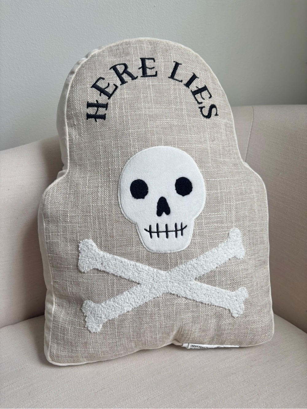 Target Halloween Tombstone Decorative Pillow